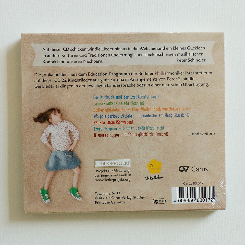 CD-Rückseite