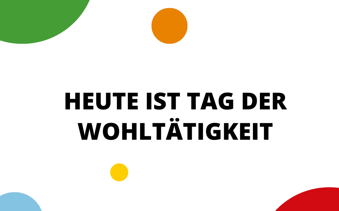 Internationaler Tag der Wohltätigkeit