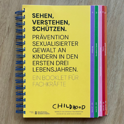 Booklet Prävention sexualisierter Gewalt  0-3 Jahre